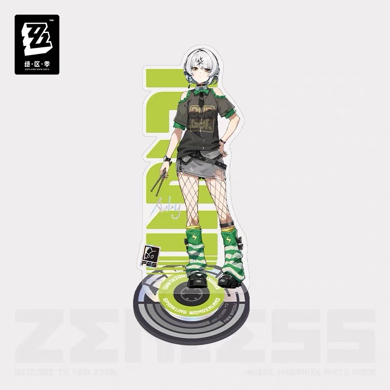 ZZZ Official Zenless Zone Zero 2025 FES Sparkling Garden Rotating Acrylic Stand