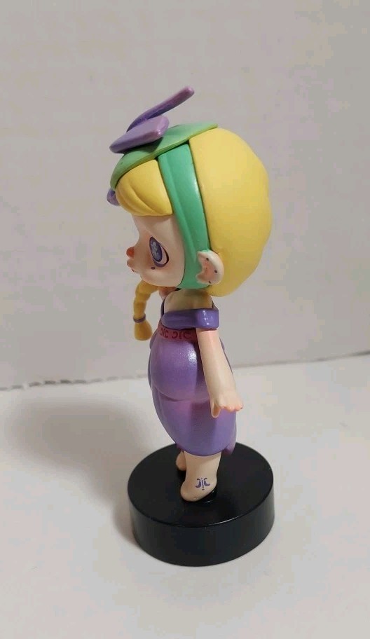 LAURA ART x TOYCITY Floral Flower Fashion Series Mini Figure Art – Purple Iris