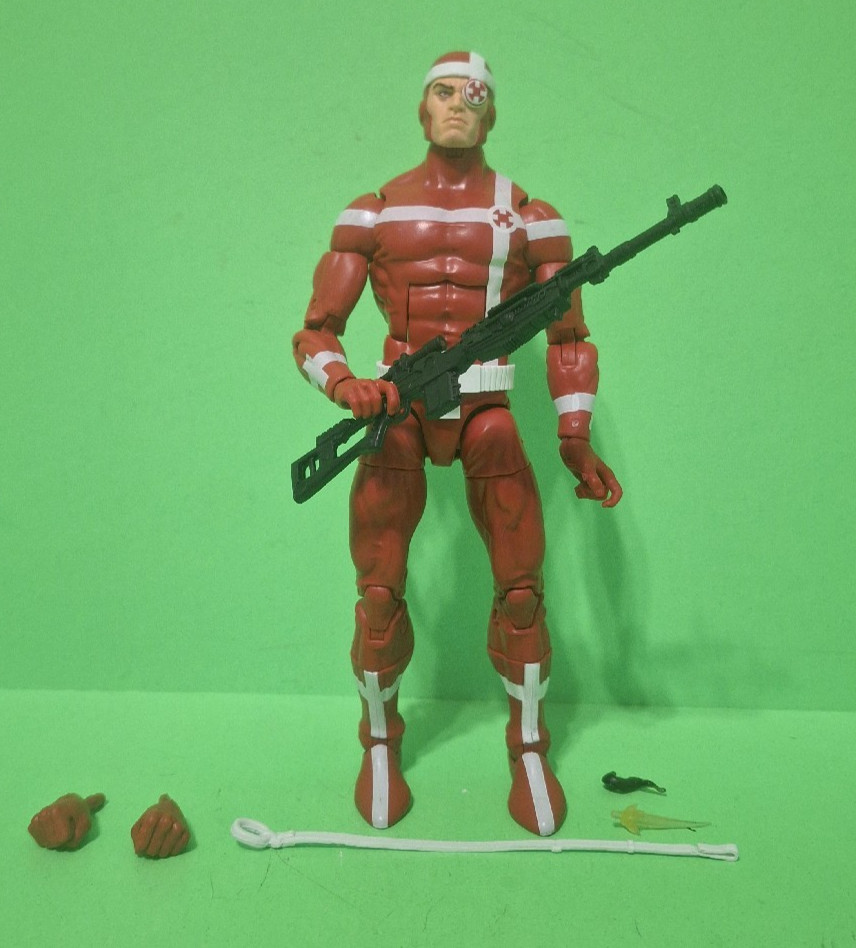 Marvel Legends CROSSFIRE – CASSIE LANG BAF WAVE + COMIC VILLAINS FOR HIRE # 0.1