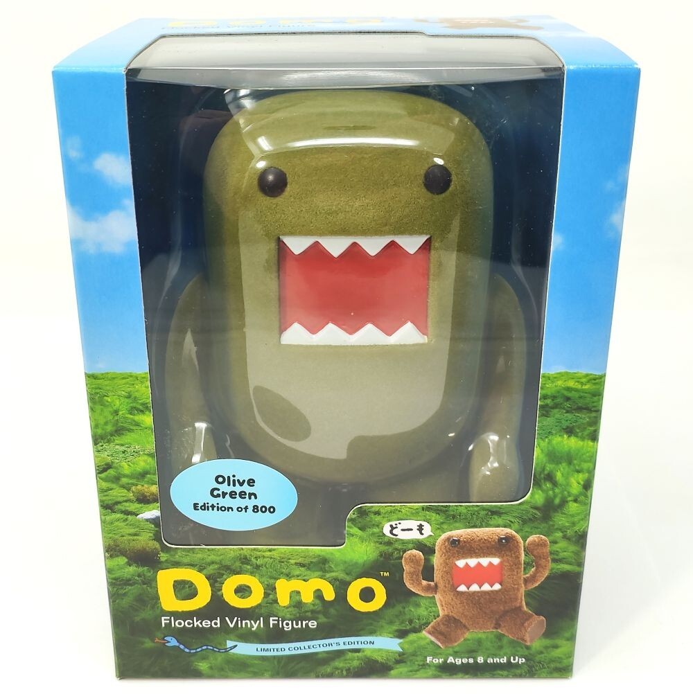 DOMO 5.5 Inch Flocked Vinyl Figure – OLIVE GREEN – Limited to 800 – Dark Horse