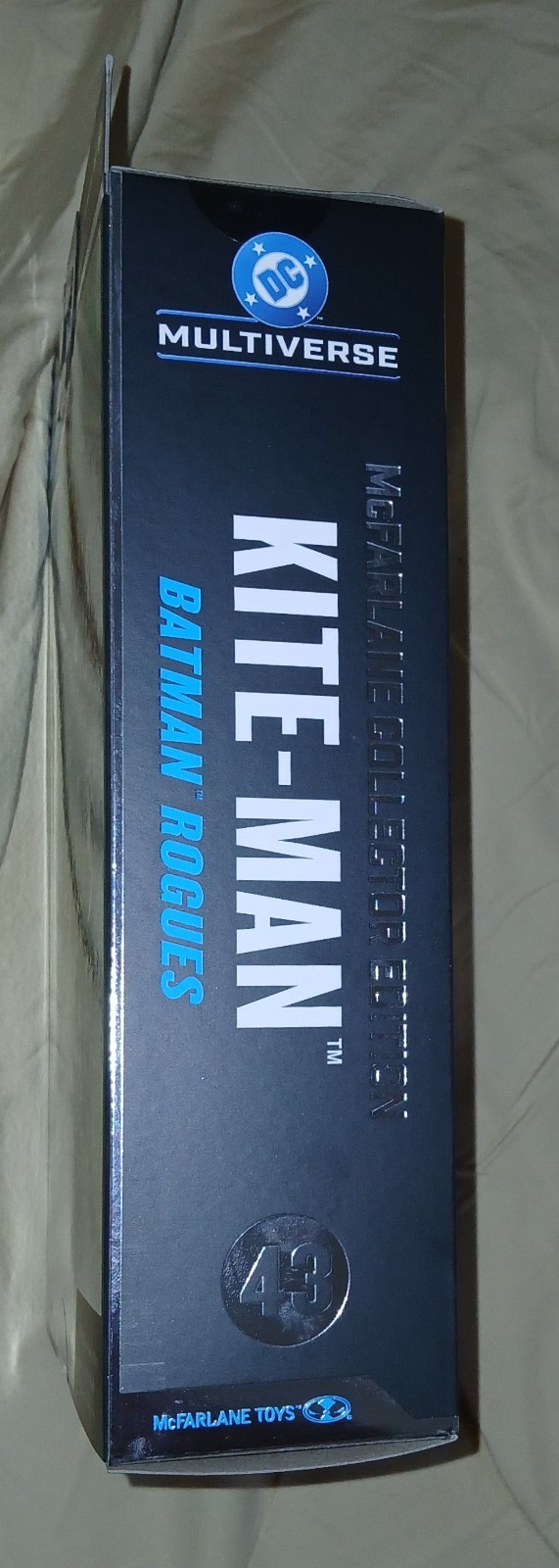 McFARLANE DC MULTIVERSE COLLECTOR EDITION # 43 KITE-MAN GOLD LABEL 7&Prime; FIGURE
