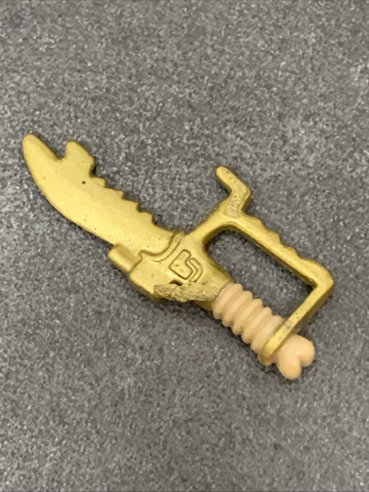 Skeleton Warriors Prince Lightstar CHRYSBLADE KNIFE Gold Dagger Accessory Only