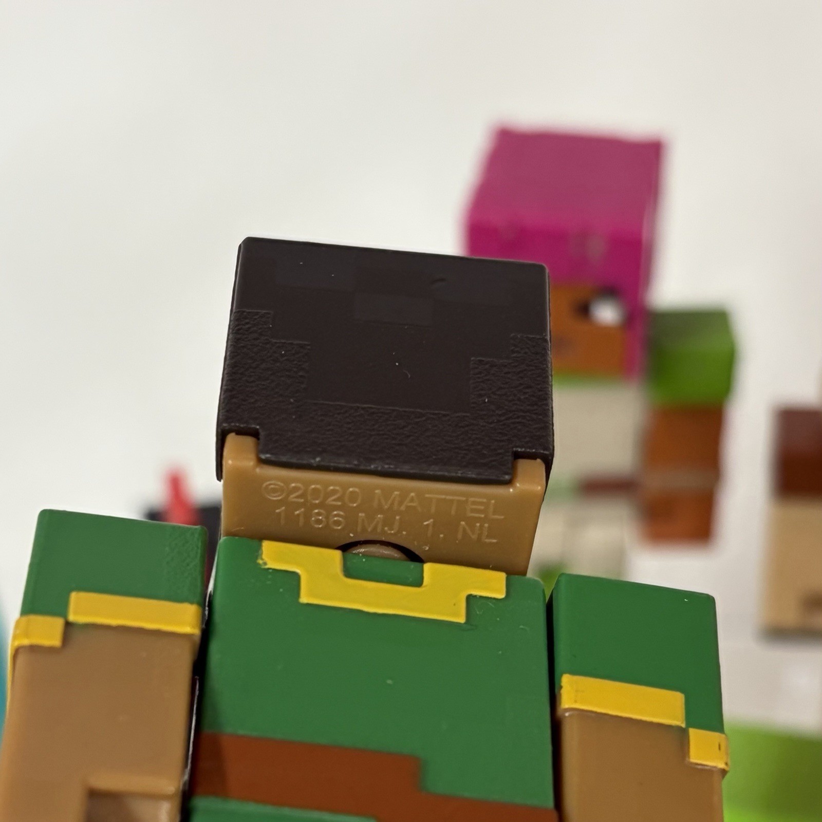 Minecraft Creator Action Figures Toy Lot Of 30 Ender Dragon Blocks Mixed Lot Toy