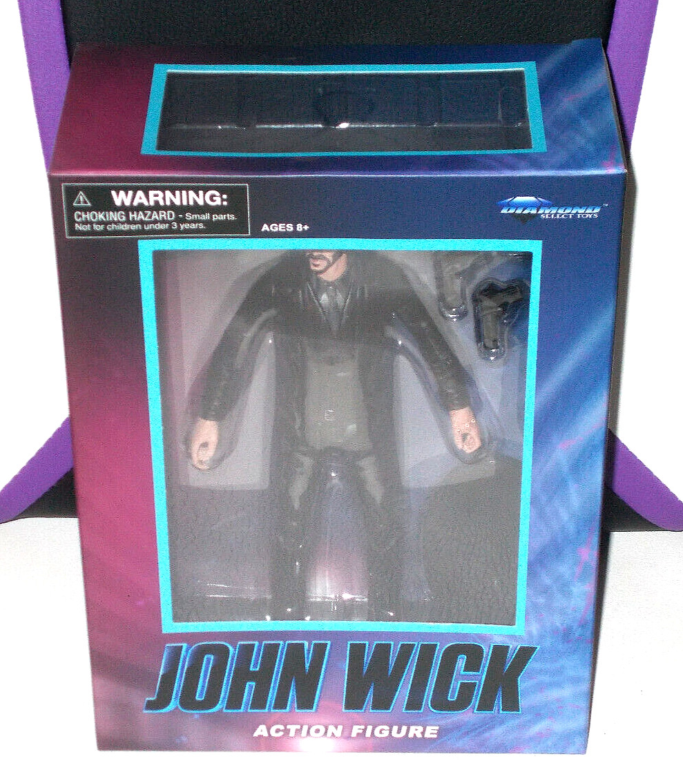 Diamond Select John Wick 7&Prime; Figure Walgreens Exclusive Keanu Reeves