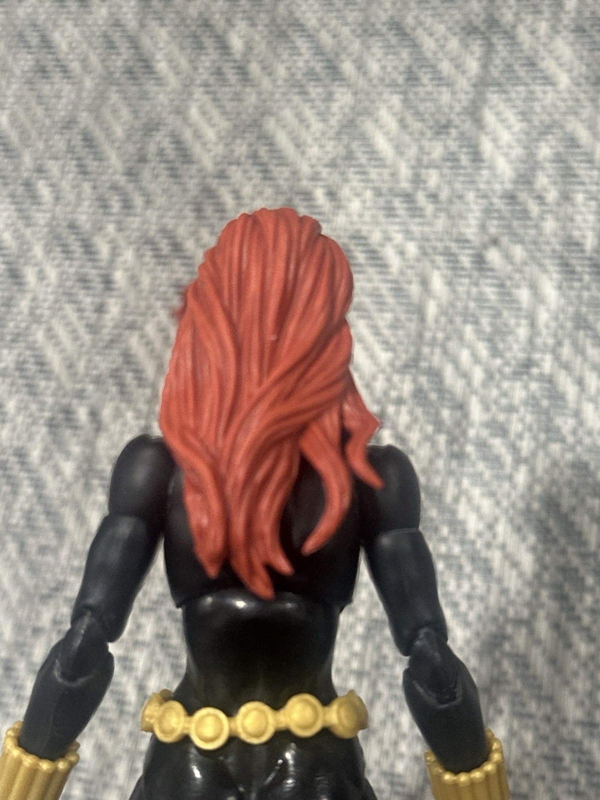 Marvel Legends Kitbash Pinless Black Widow (read Description)
