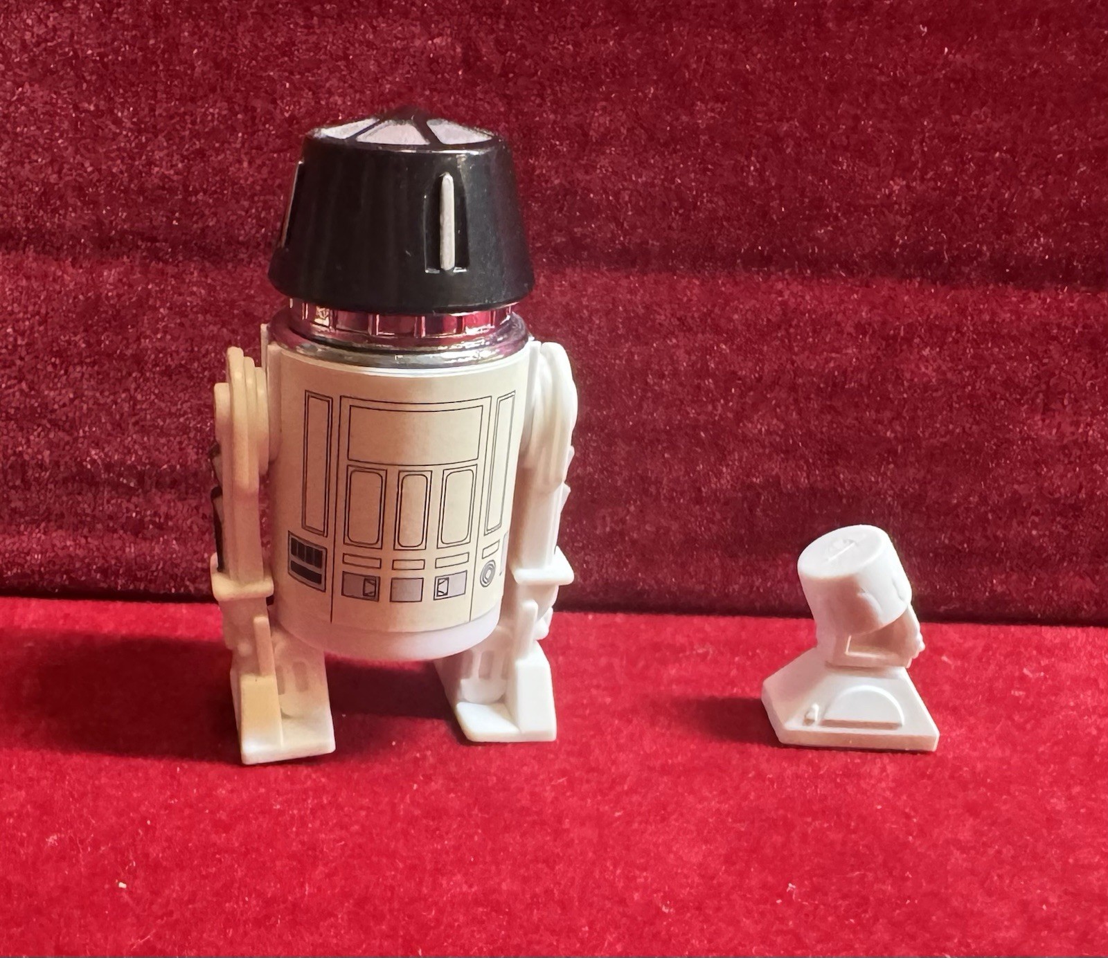 Star Wars Stan Solo R5-M2 Kenner Style Empire Strikes Astromech Droid Back USA￼