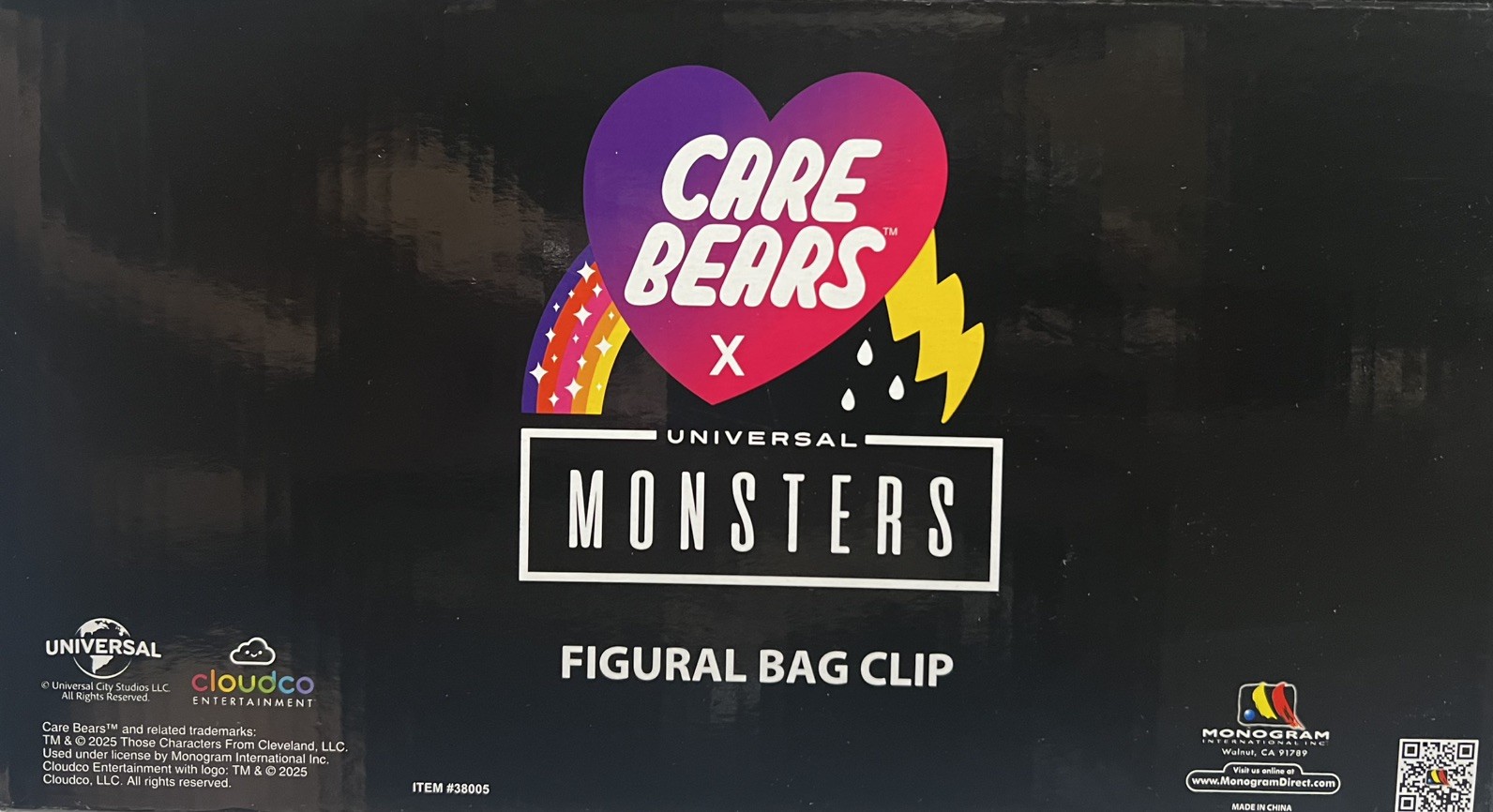 Care Bears x Universal Monsters Figural Bag Clip Blind Bag Series: New / Mystery