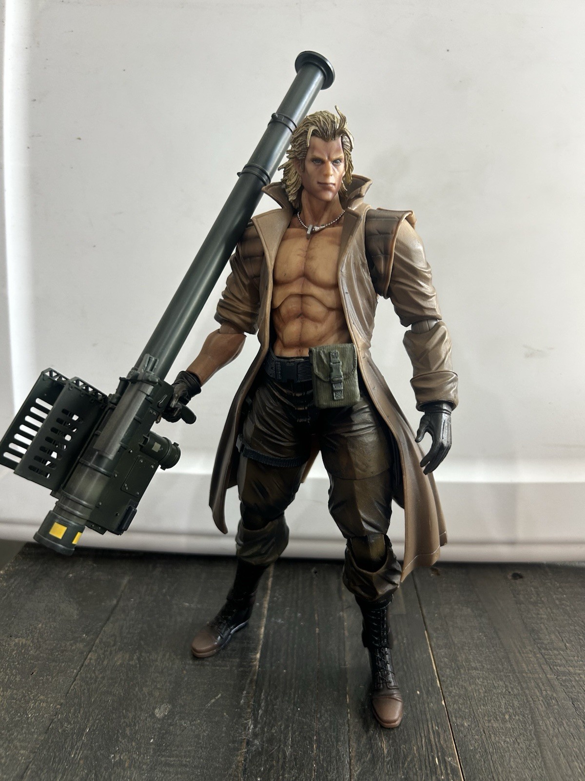 Square Enix Metal Gear Solid Sons of Liberty Play Arts Kai Liquid Snake Figure