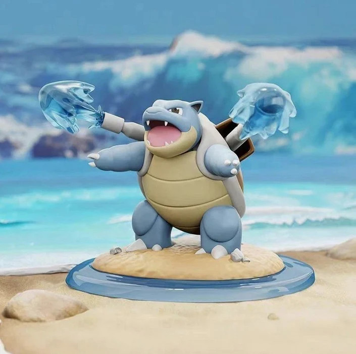 Pokemon Langbowang Battle Moment Blastoise #0009 Figure
