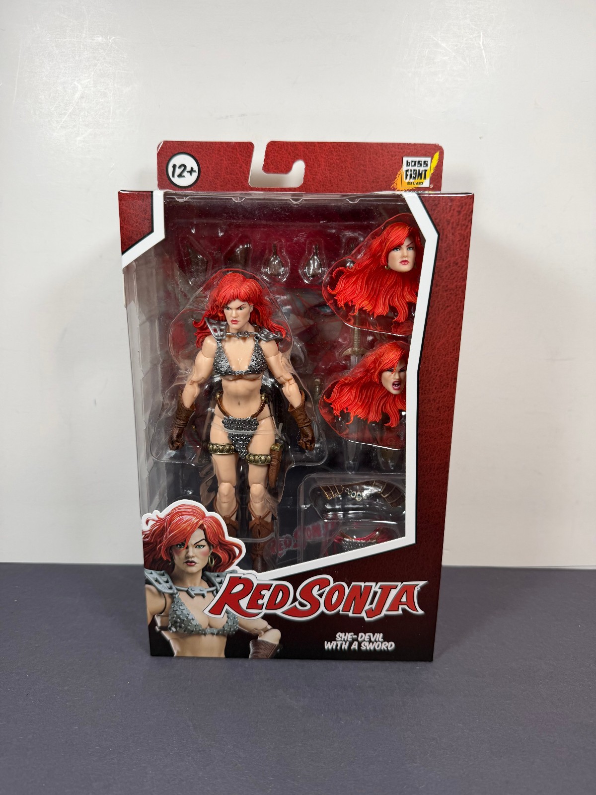 Boss Fight Studio Epic Hacks RED SONJA 6&Prime; Action Figure 1:12 Scale