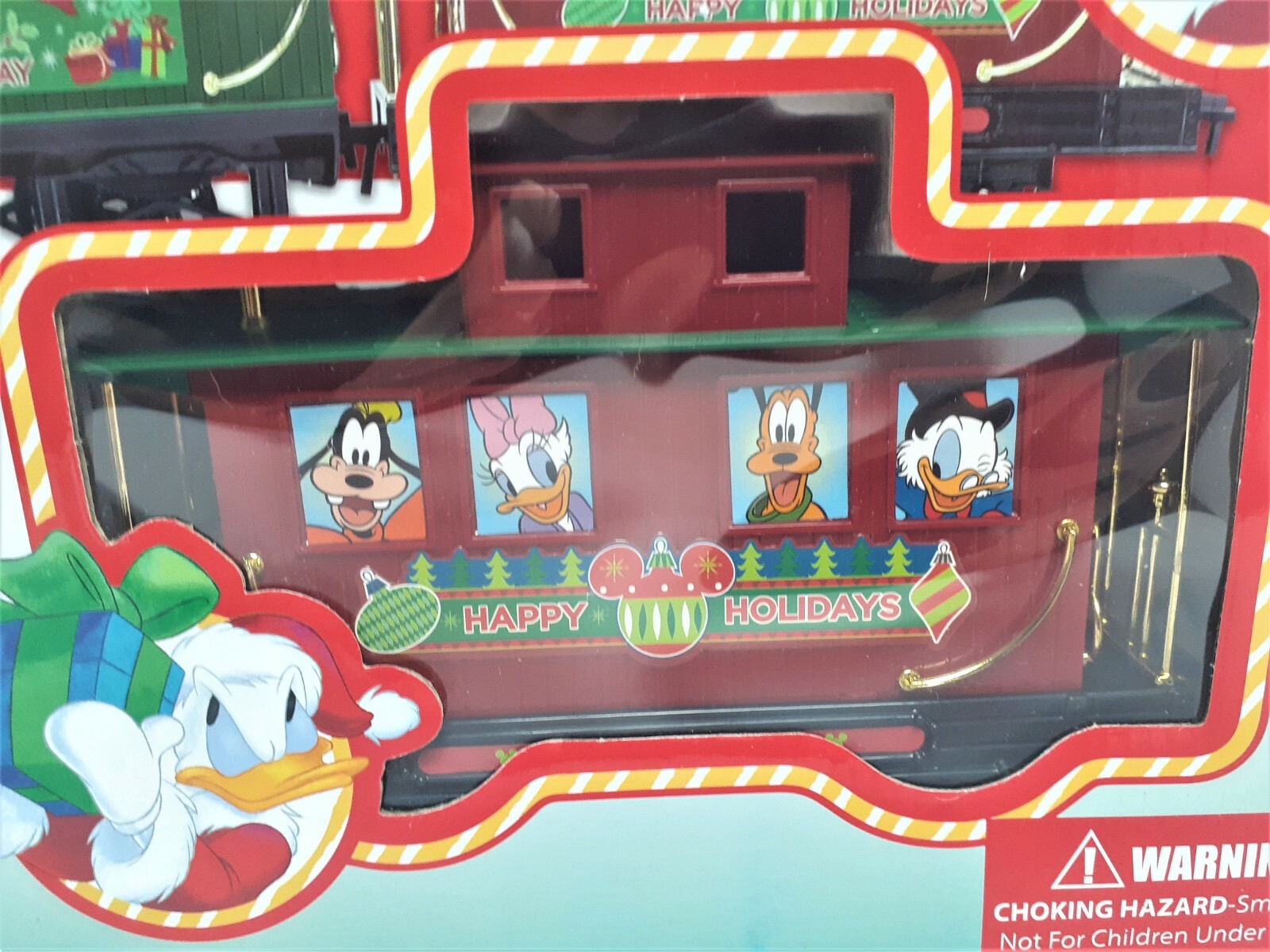 NEW Disney Mickey Mouse Holiday Express Train Set 36 Pieces Collectors Edition