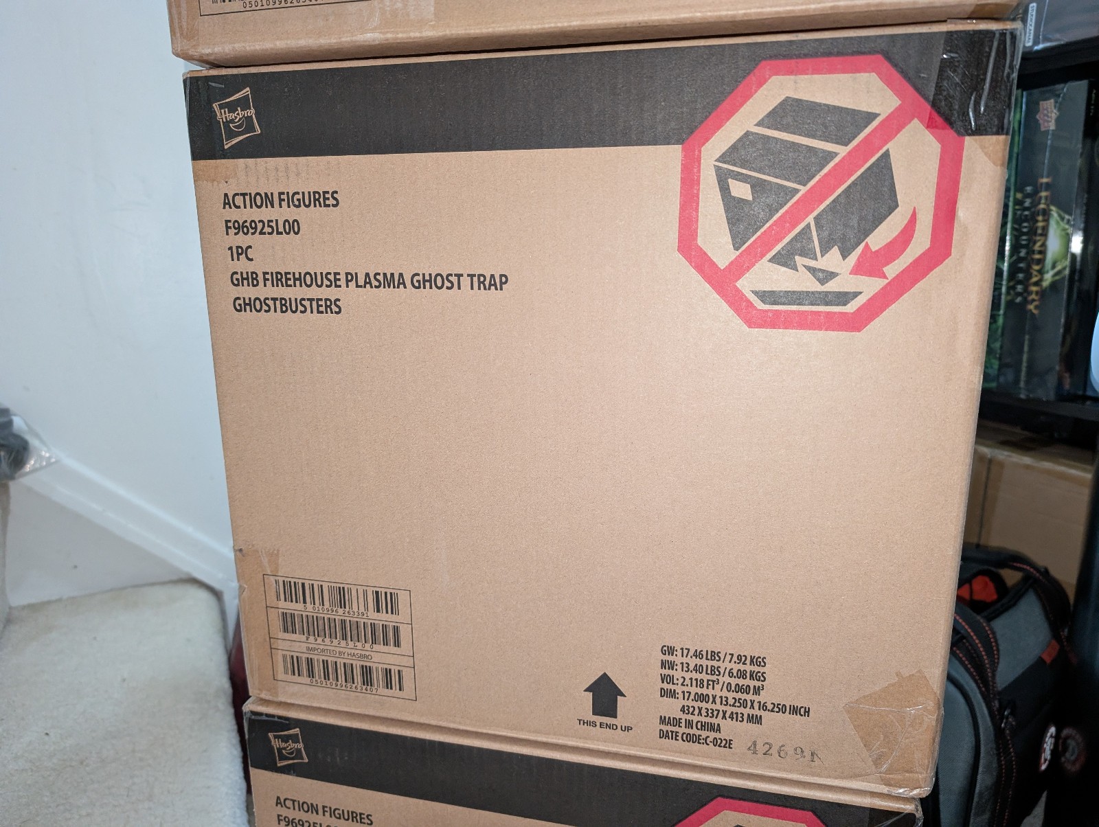 Ghostbusters HasLab Two in the Box Ghost Trap P.K.E. Meter Sealed NEW