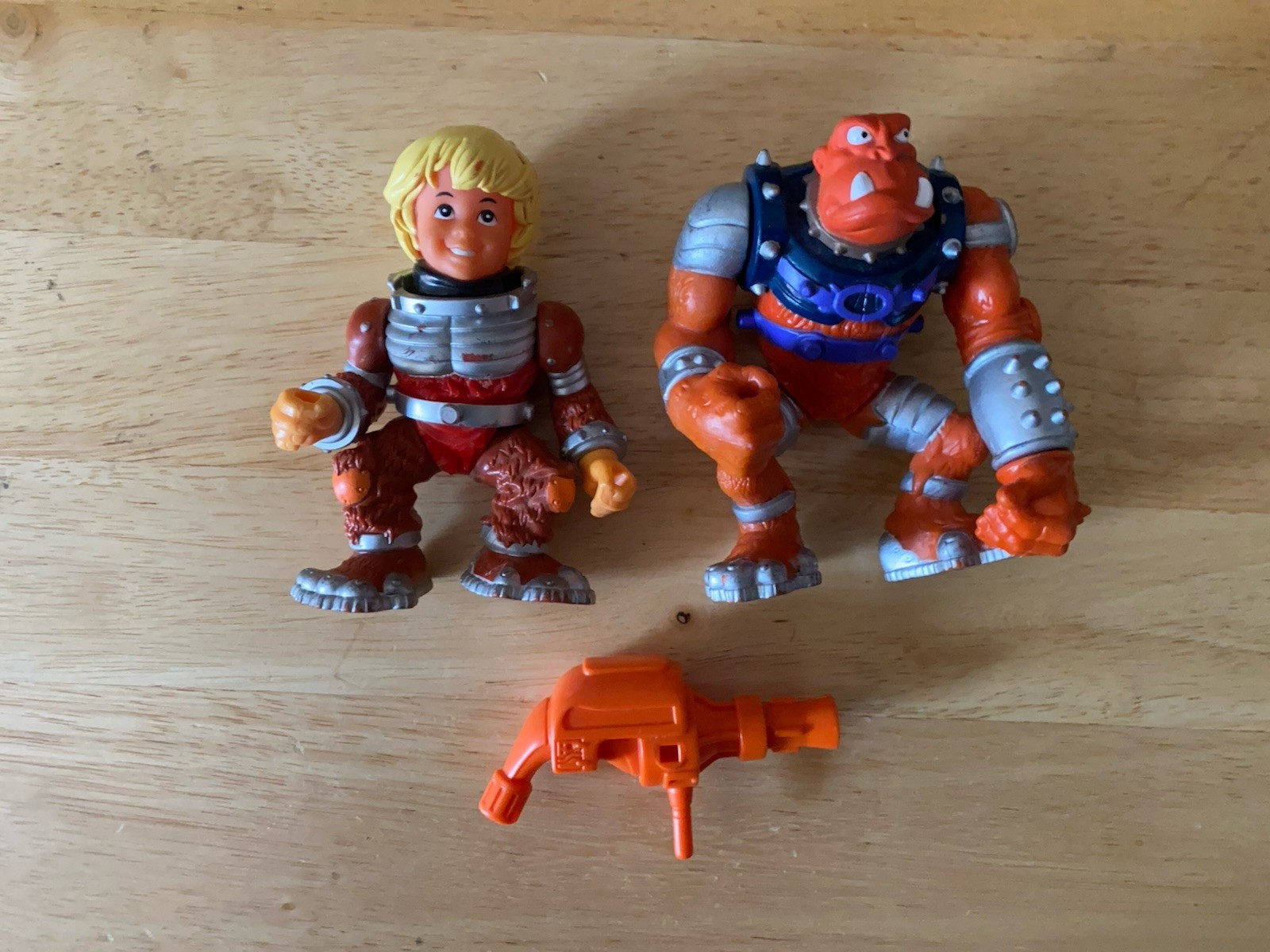 Lot Of 2 1990 Bucky O&rsquo;Hare Action Figure Hasbro Vintage 90s Willy Du Witt