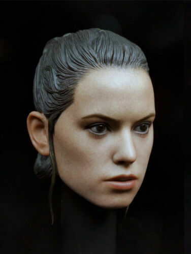 1/6 Rey Actress Celebrity Daisy Ridley Female Head Sculpt For 12inch Figure Doll