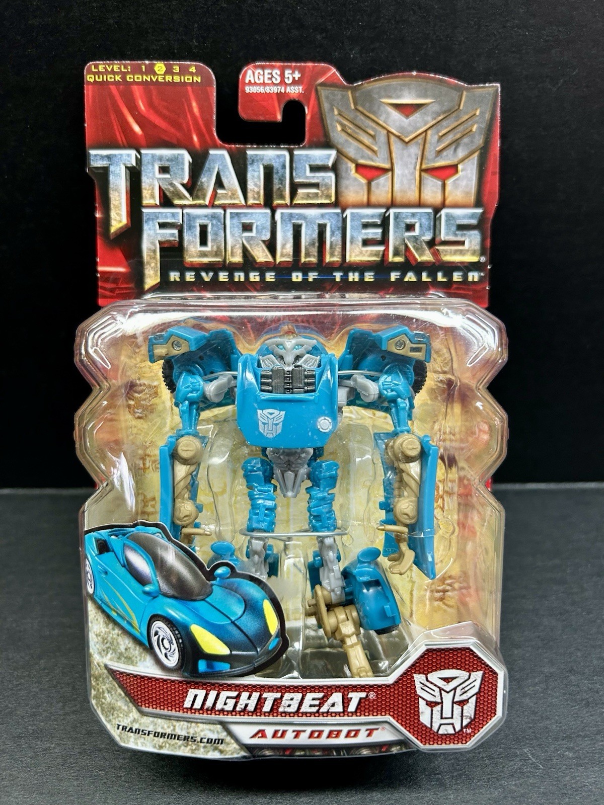 TRANSFORMERS Revenge of the Fallen Scout Class NIGHTBEAT – MISB & RARE!