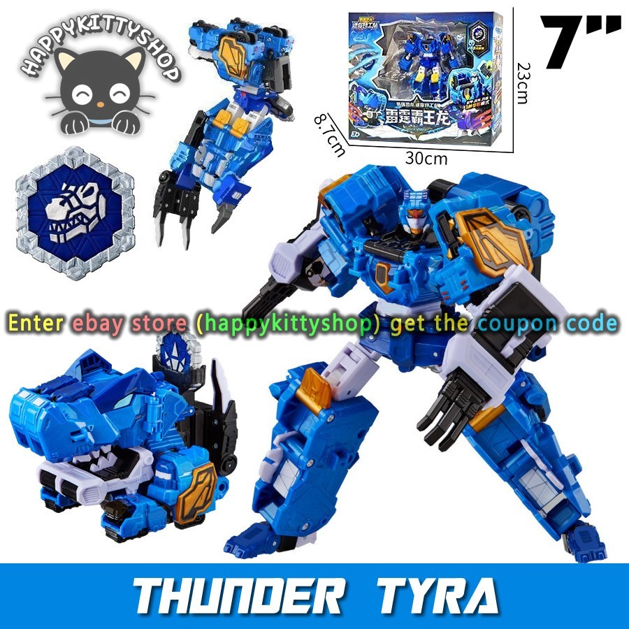Miniforce Dinoid Warrior Rex Kaiser Tira T-Rex Car Transform Robot Figure Model