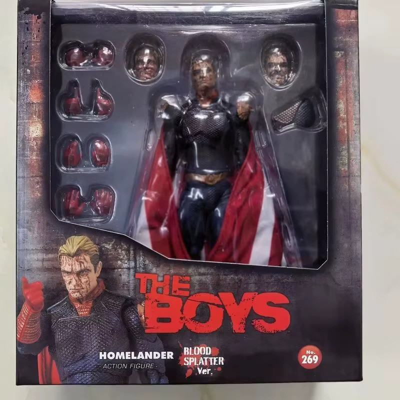 15 Cm Battle Damaged Homelander Action Figure Model Anime Peripherals Homelander