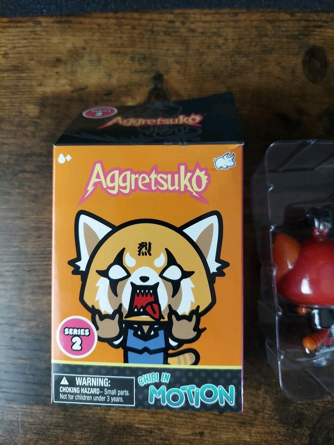 Rage Retsuko Series 2 Year 2021 Aggretsuko Chibi In Motion Clip-On Danglers