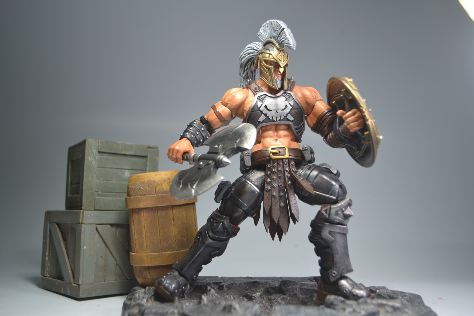 marvel legends ARES 7 inch custom figure COMISSION JOB BY TOYMAN