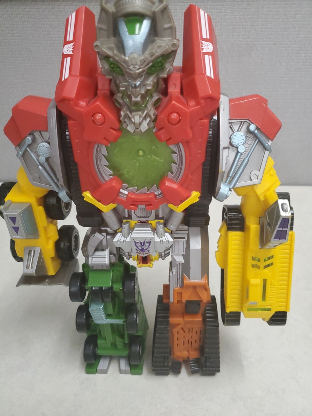 13&Prime; Mega Power Bots Devastator 2008: Hasbro Transformer Movie Construction Mode