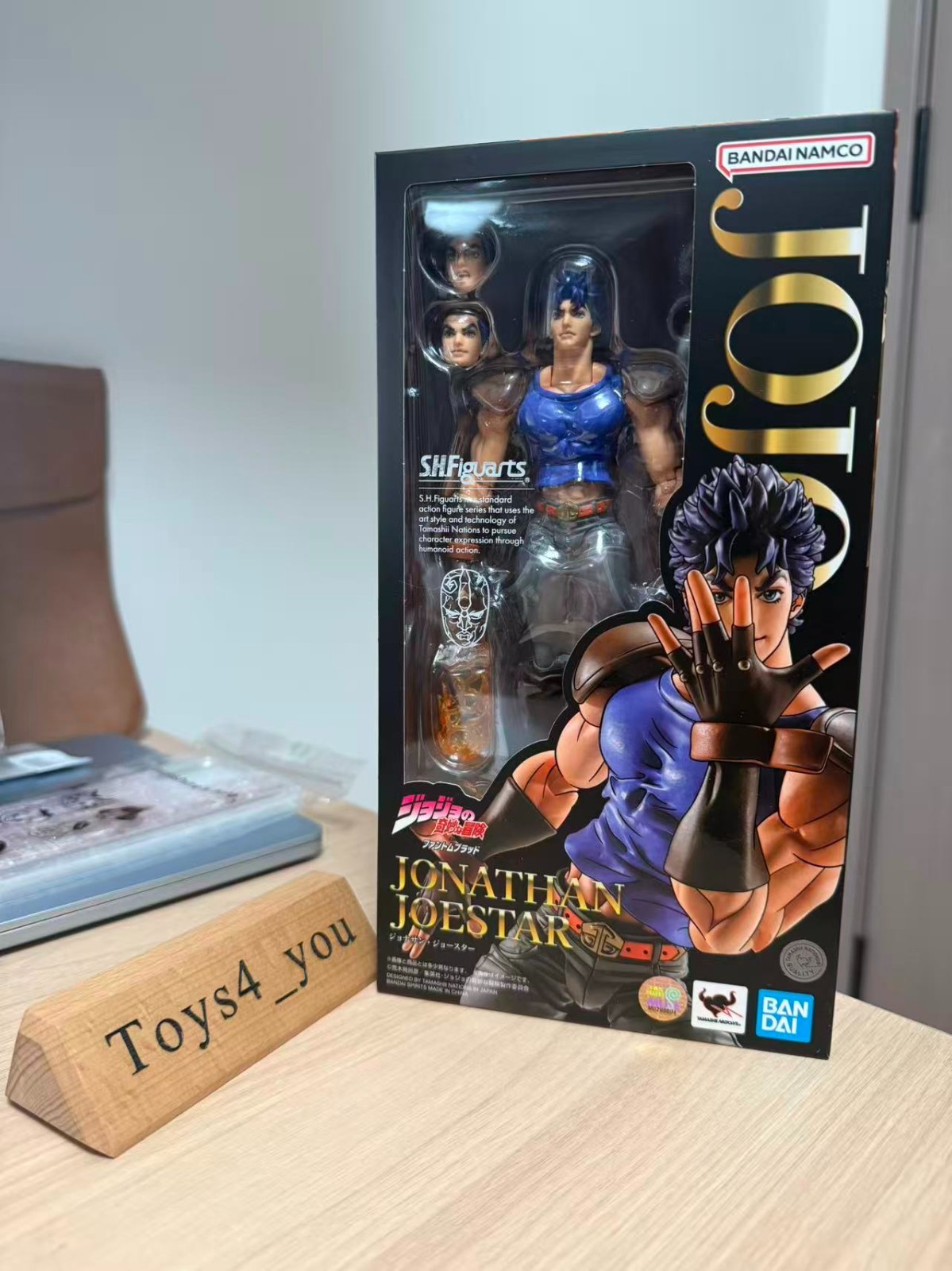 Bandai S.H.Figuarts Jonathan Joestar JoJo&rsquo;s Bizarre Adventure Action Figure New~