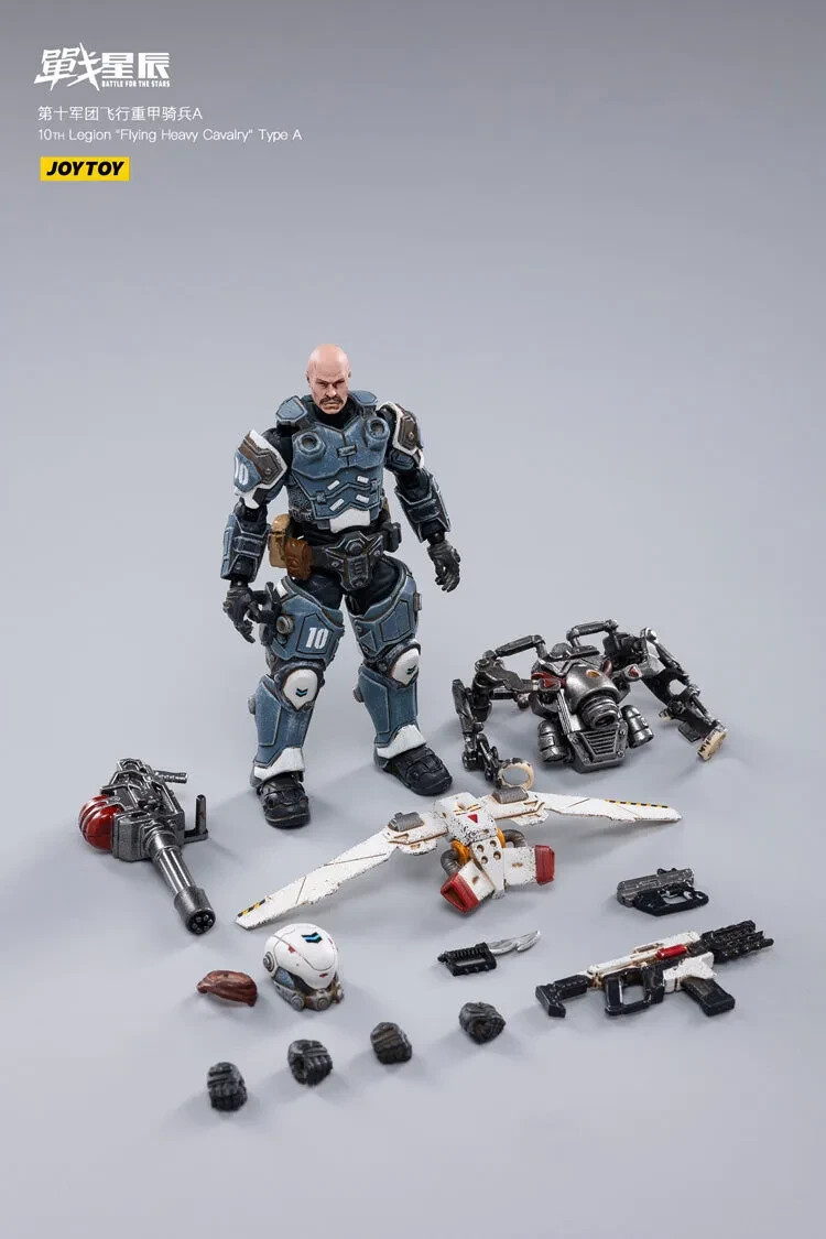 JoyToy 10th Legion Flying Heavy Cavalry Type A – 1/18 3.75&Prime; GI Joe