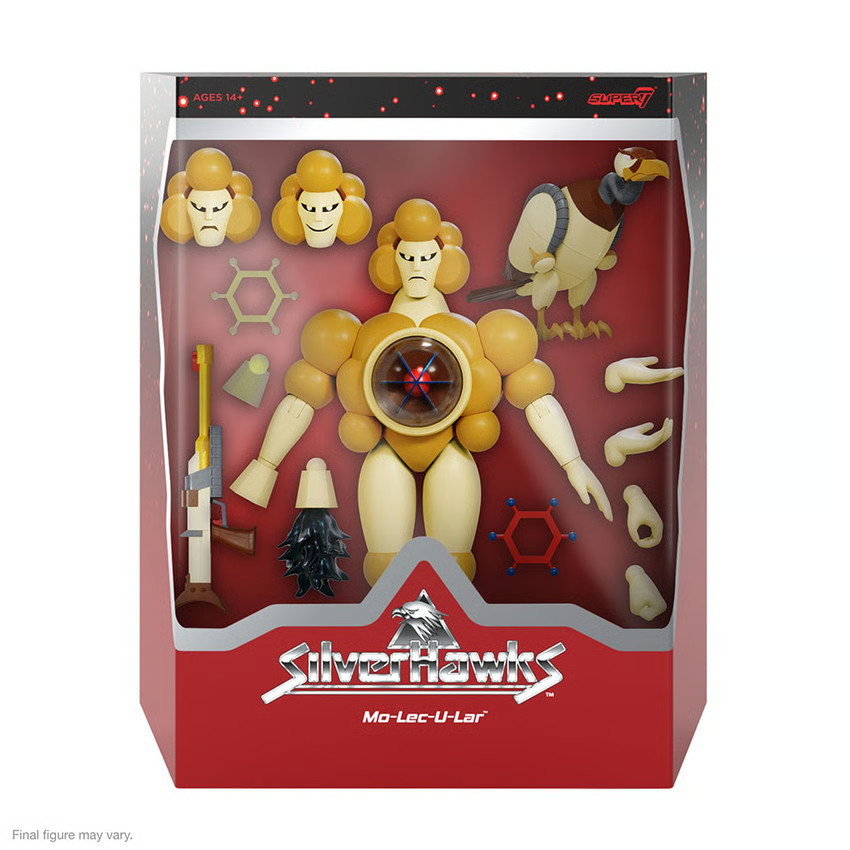 SUPER 7 2024 ULTIMATES! SILVERHAWKS MOLECULAR 7 » SCALE ACTION FIGURE SEALED