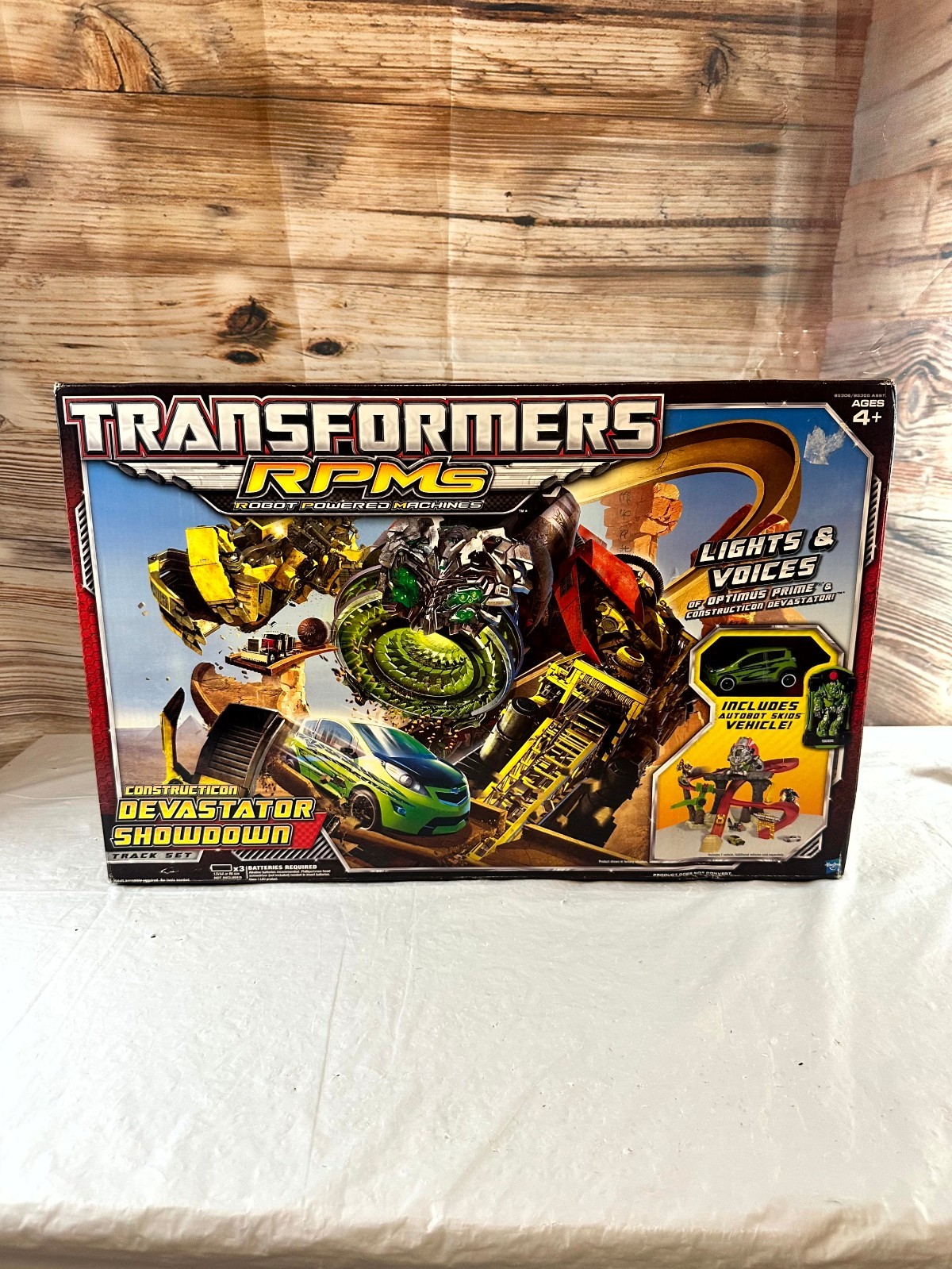 2009 Transformers RPMs Constructicon Devastator Showdown Track Set Hasbro Sealed