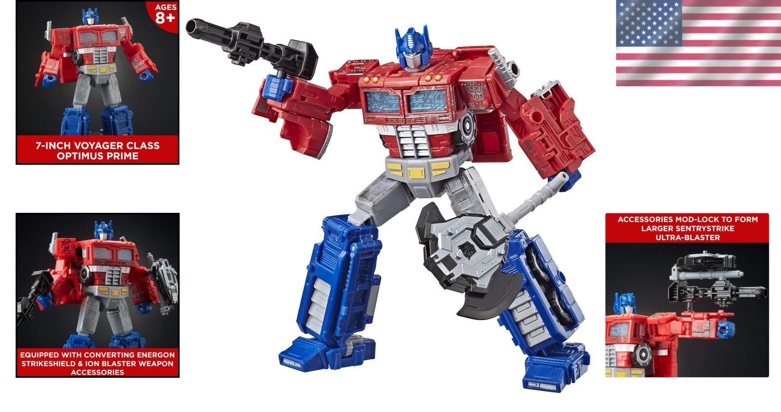 Generations Siege Optimus Prime Action Figure – 7-Inch Convertible Classic