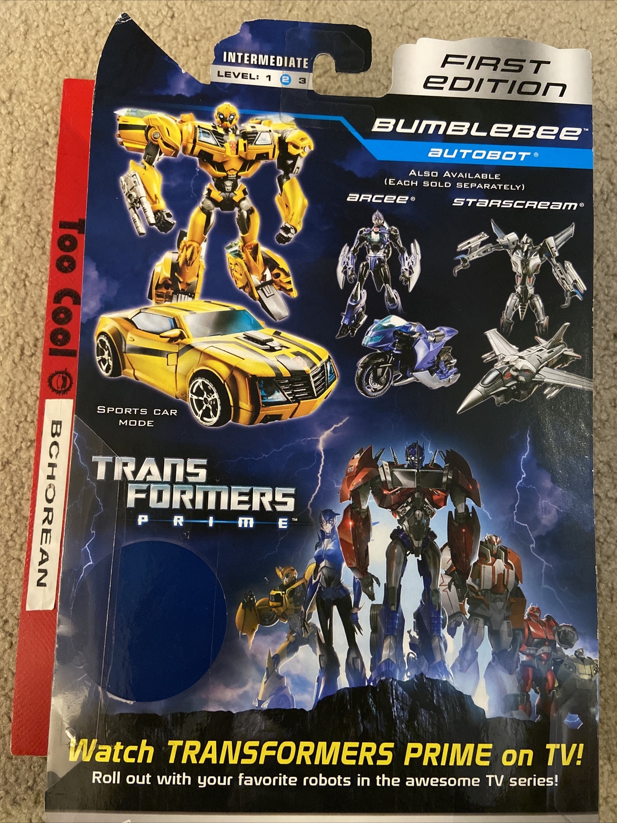 Transformers Prime First Edition Deluxe Class Autobot Bumblebee New