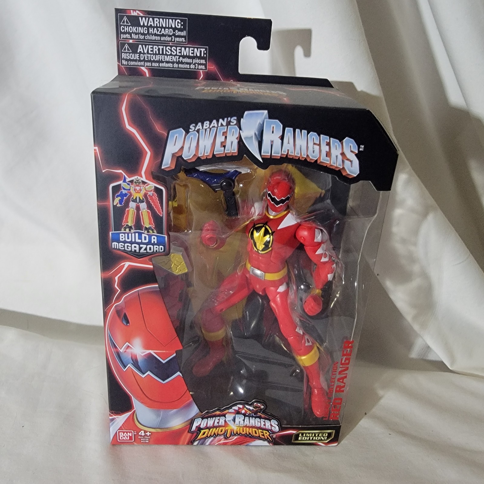 Bandai Power Rangers Red Ranger Legacy Collection Dino Thunder