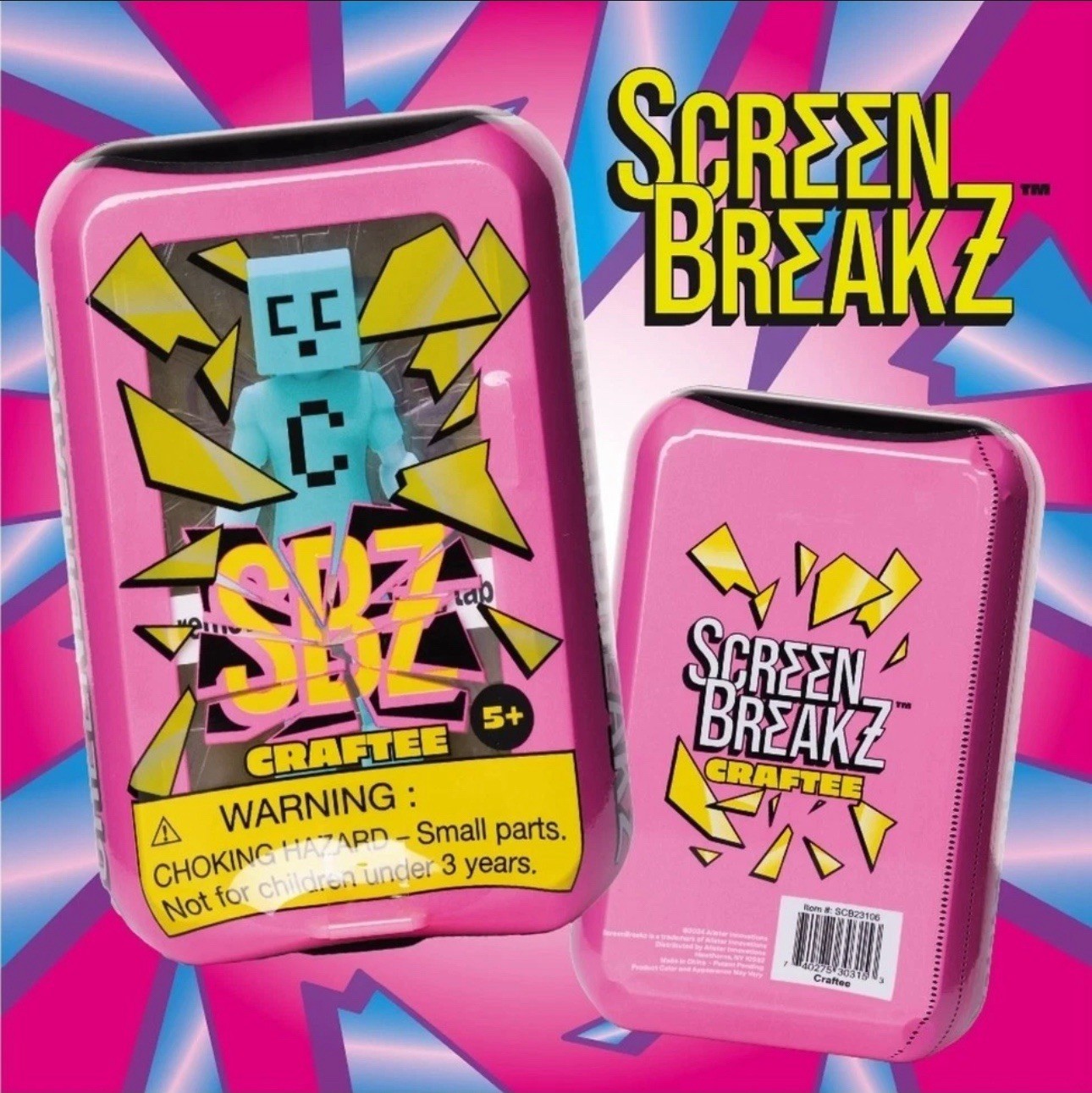 Screen Breakz (CRAFTEE) Collectible Figure 2024 New & Sealed