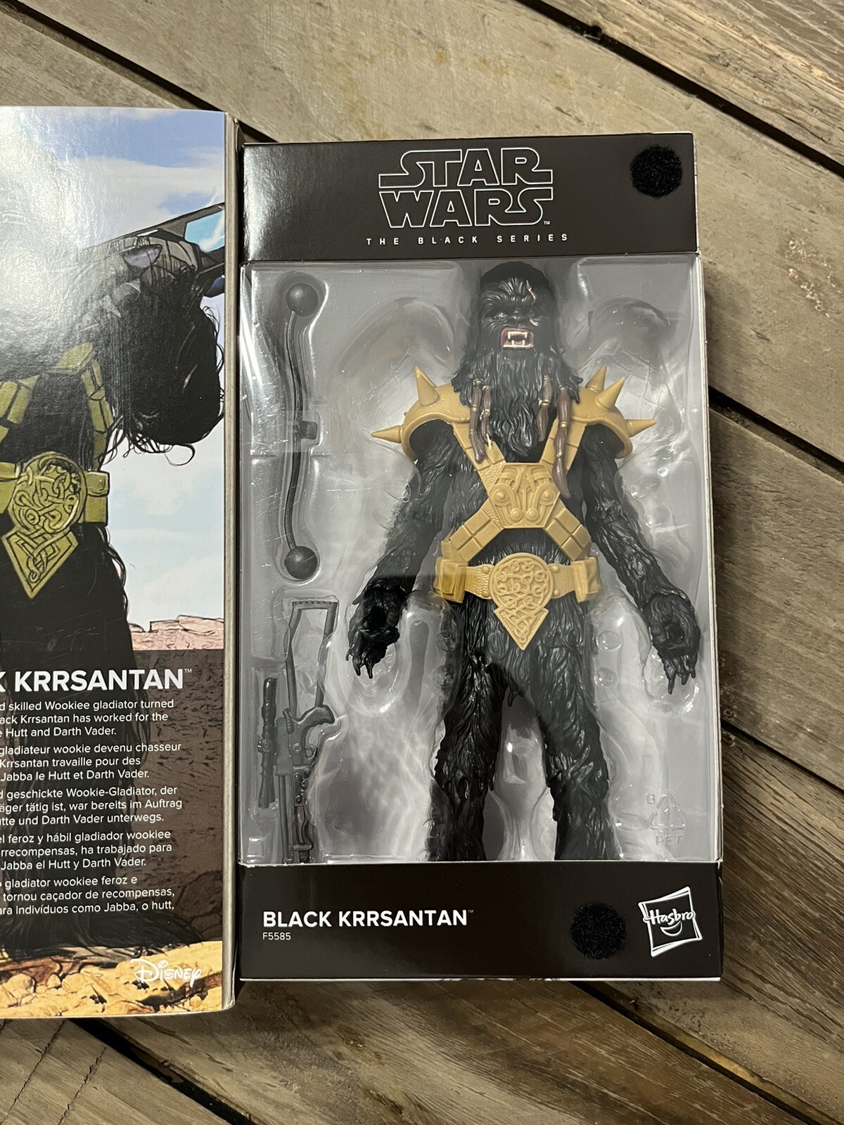 Hasbro Star Wars Black Series Black Krrsantan Comic Book Series