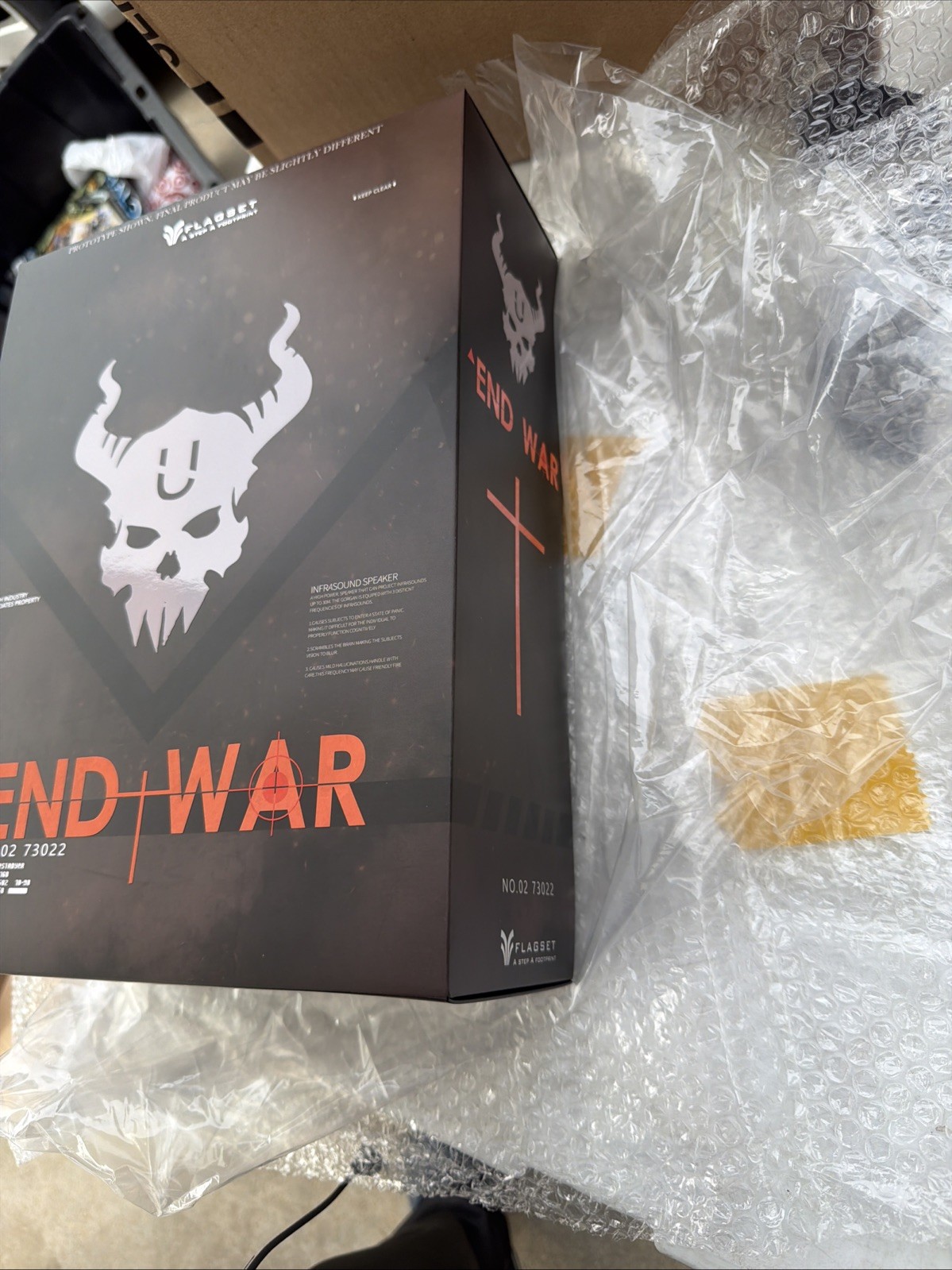 1/6 FLAGSET FS-73022 Doomsday End War Death Squad « U » Umir + Dog Action Figure