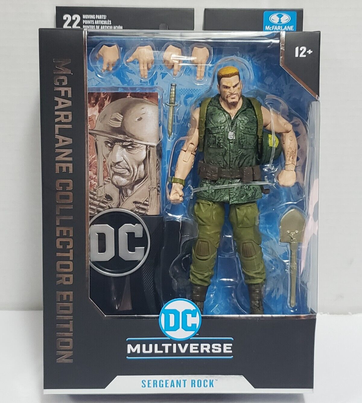 SERGEANT ROCK – McFarlane Collector Edition DC Multiverse Action Figure IN STOCK