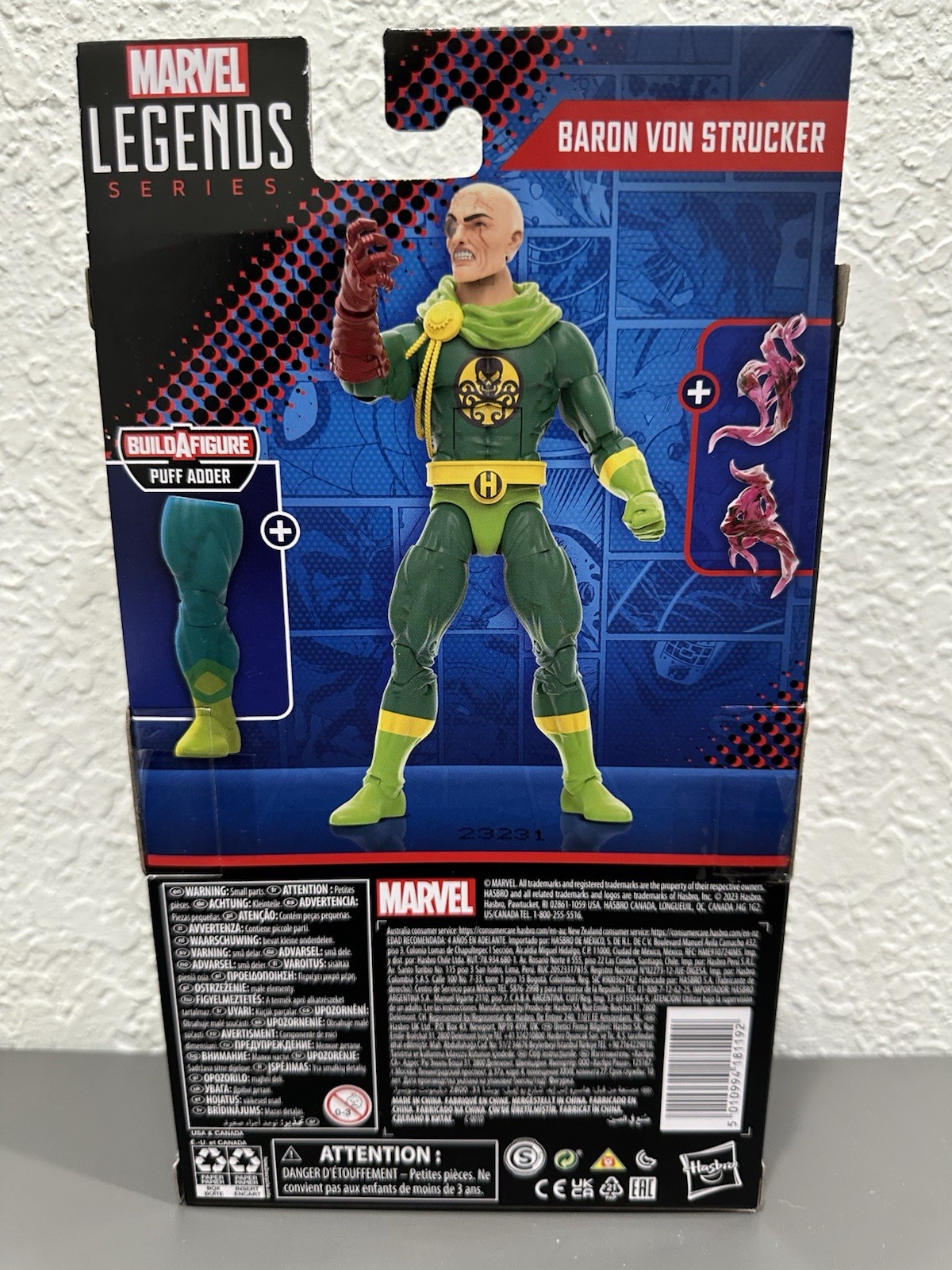 Marvel Legends Future Ant-Man & Baron Von Strucker Figure Lot New