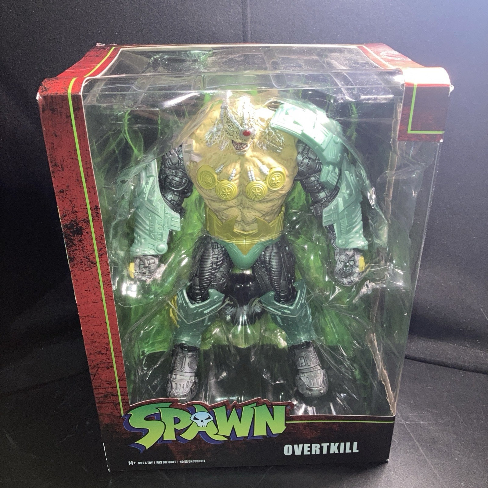 McFarlane Toys Spawn Overtkill Figurine Action Figure 9” BRAND NEW