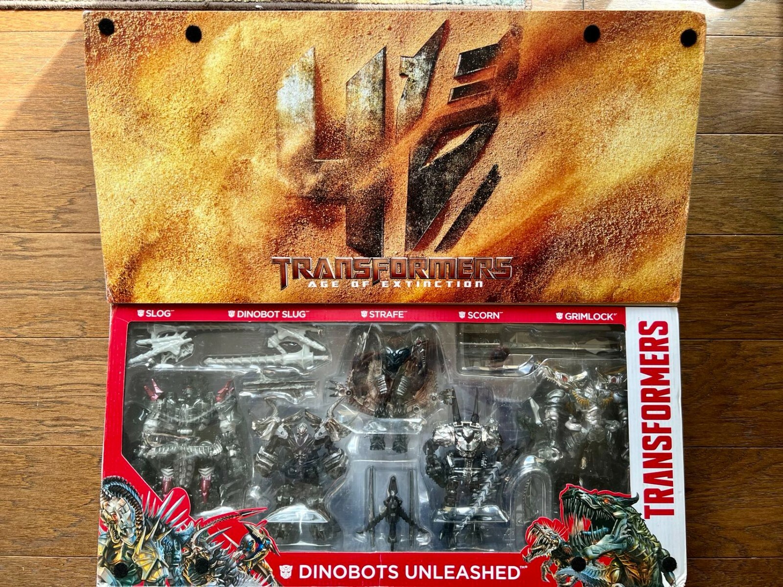 Hasbro Transformers Age of Extinction Dinobots Unleashed – Platinum Edition