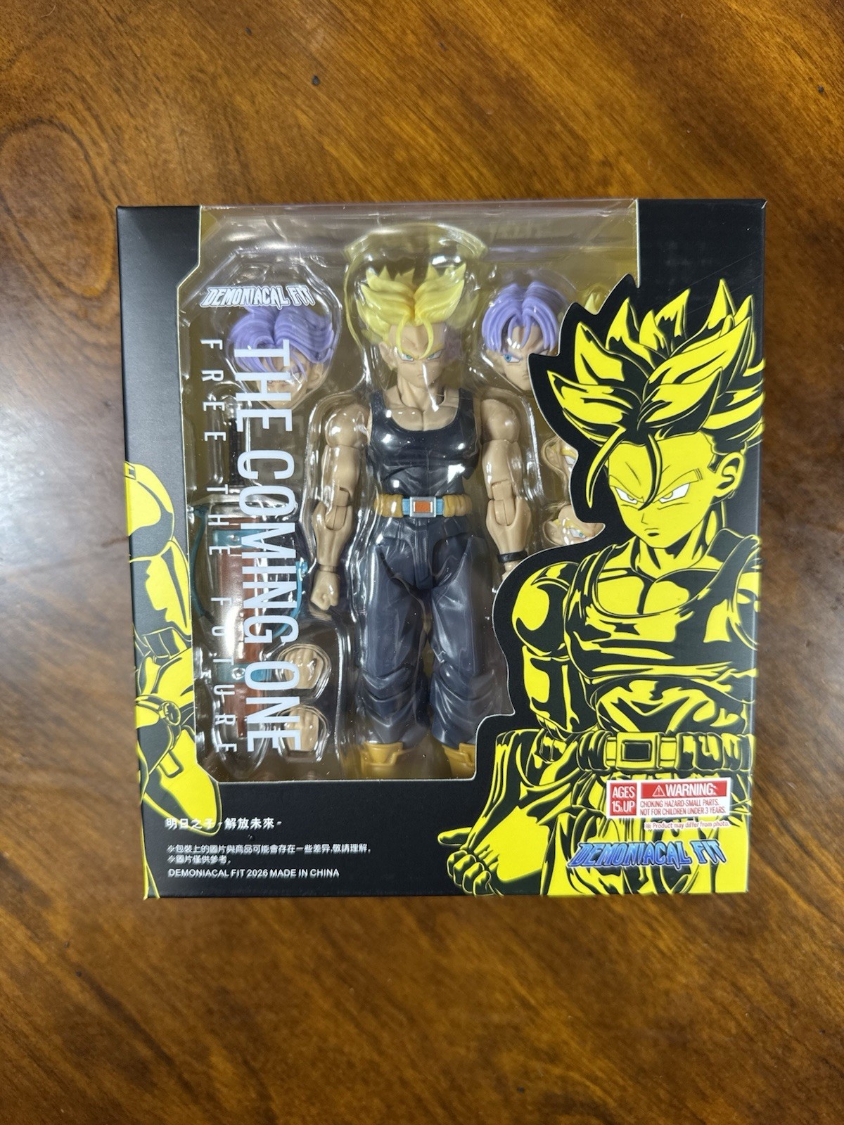 SH Figuarts Dragon Ball Z Demoniacal Fit Trunks The Coming One Free The Future