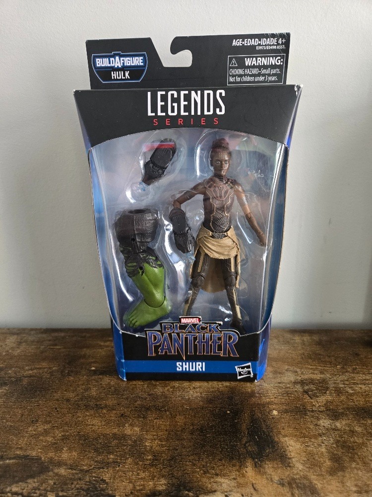 Hasbro Marvel Legends Hulk Series Black Panther Shuri 6 Inch Action Figure