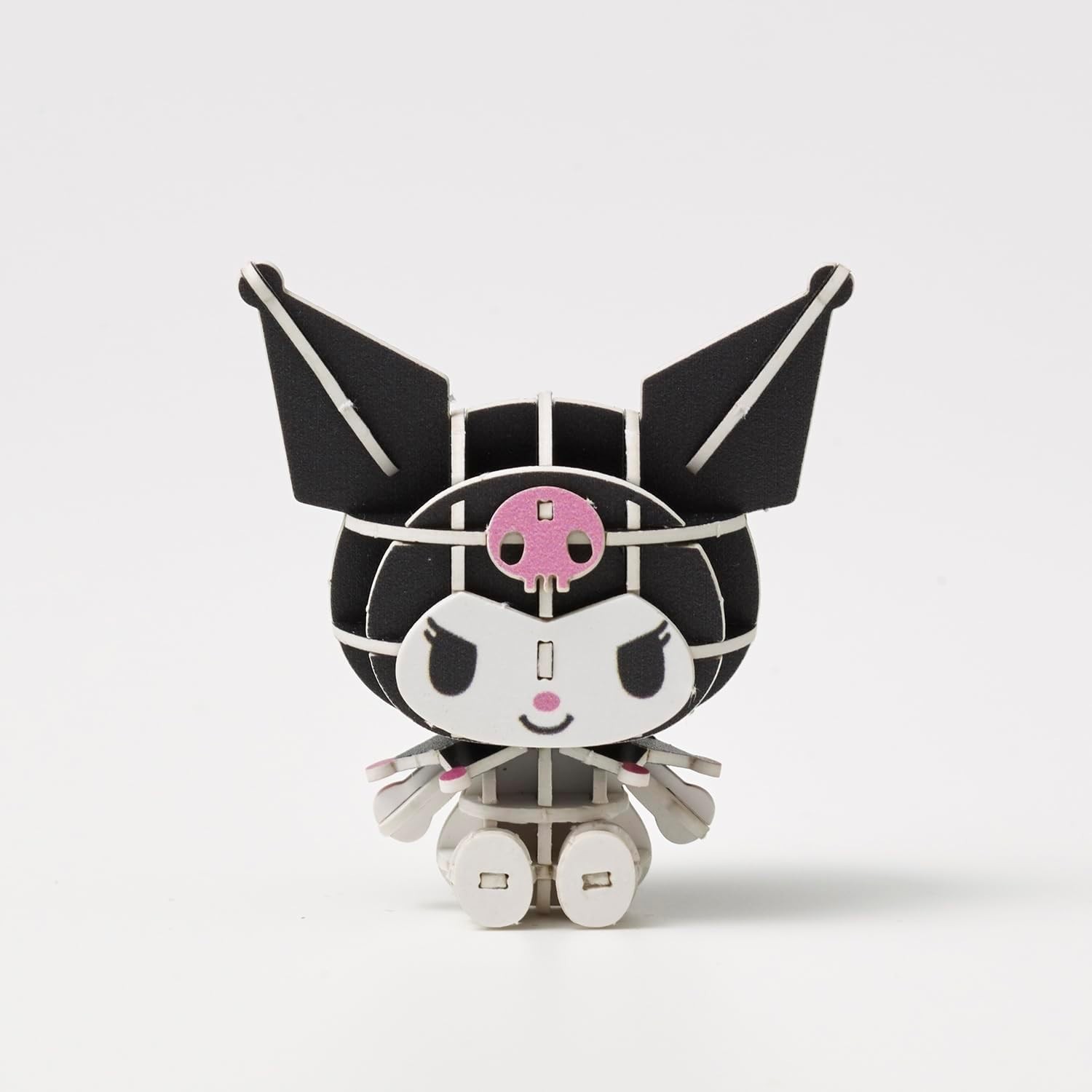 3D Paper Puzzle Characters Kuromi Product Height 48mm 3D Art Made in Japan