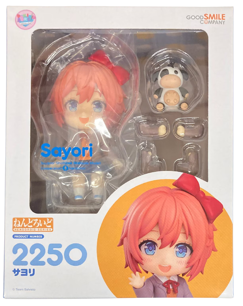 Good Smile Nendoroid 2250 Sayori Doki Doki Literature Club Figure Japan