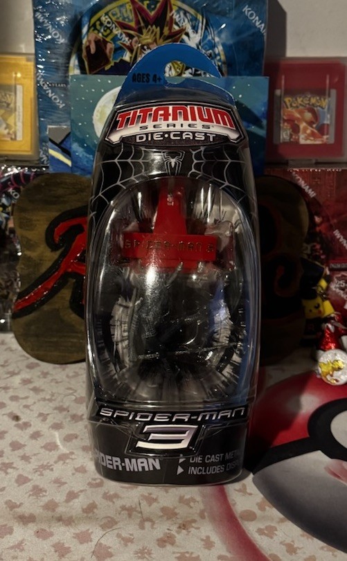 Spider-Man 3 Titanium Series Die Cast Metal 2007 Marvel Micro Machines BRAND NEW