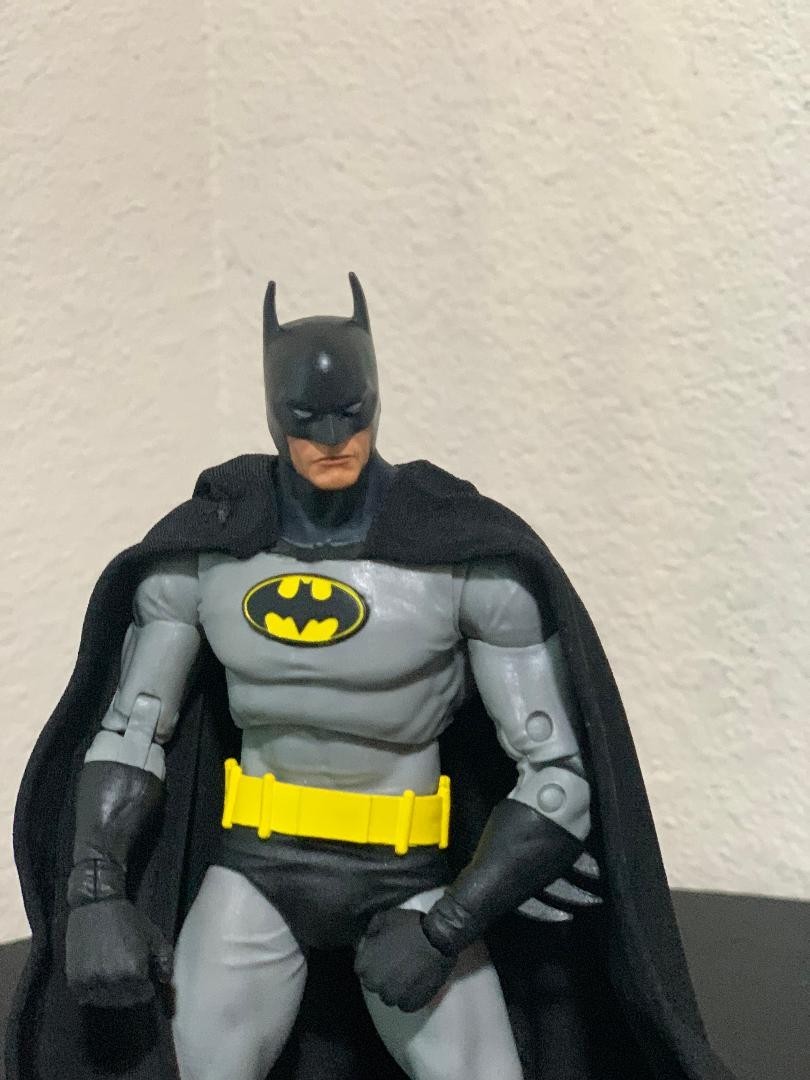 Custom Batman DC Multiverse Knightfall 1/12 Mcfarlane Wired Cape NOT FIGURE