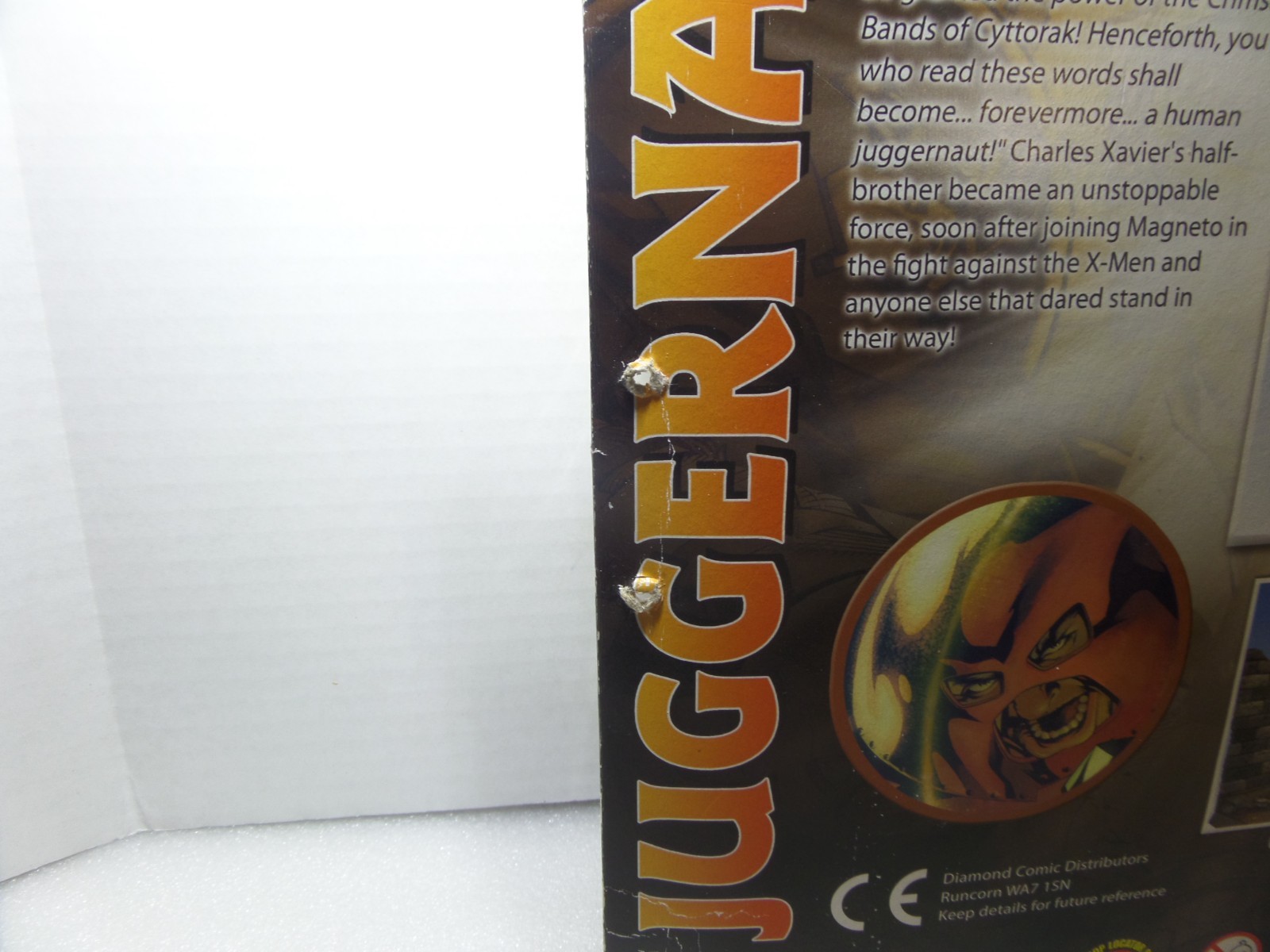 Marvel Diamond Select Juggernaut New Unopened Damaged Package