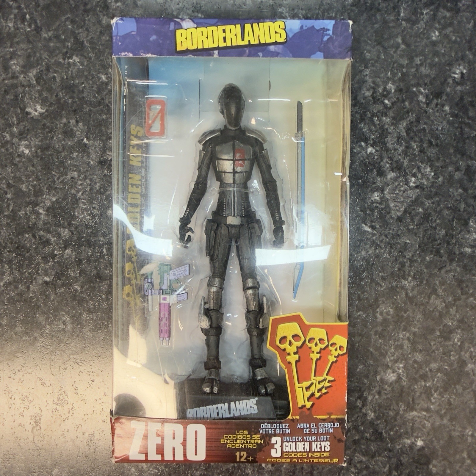 MCFARLANE Borderlands Zero Figure Gold Key Edition NEW SEALED AUTHENTIC COMPLETE
