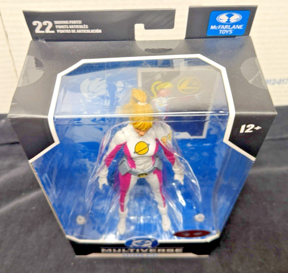 McFarlane DC Classic Multiverse Saturn Girl Red Platinum Edition Action Figure