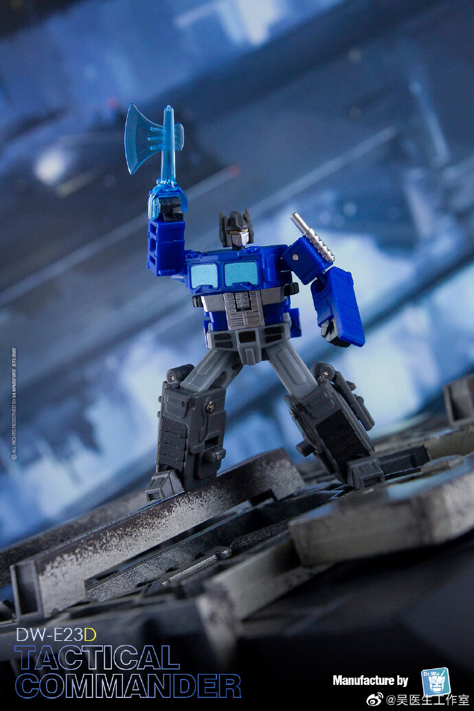 DR. WU DW-E23 Tactical Commander MINI Magnus E23T/E23D/E23B/E23P 6cm Figure