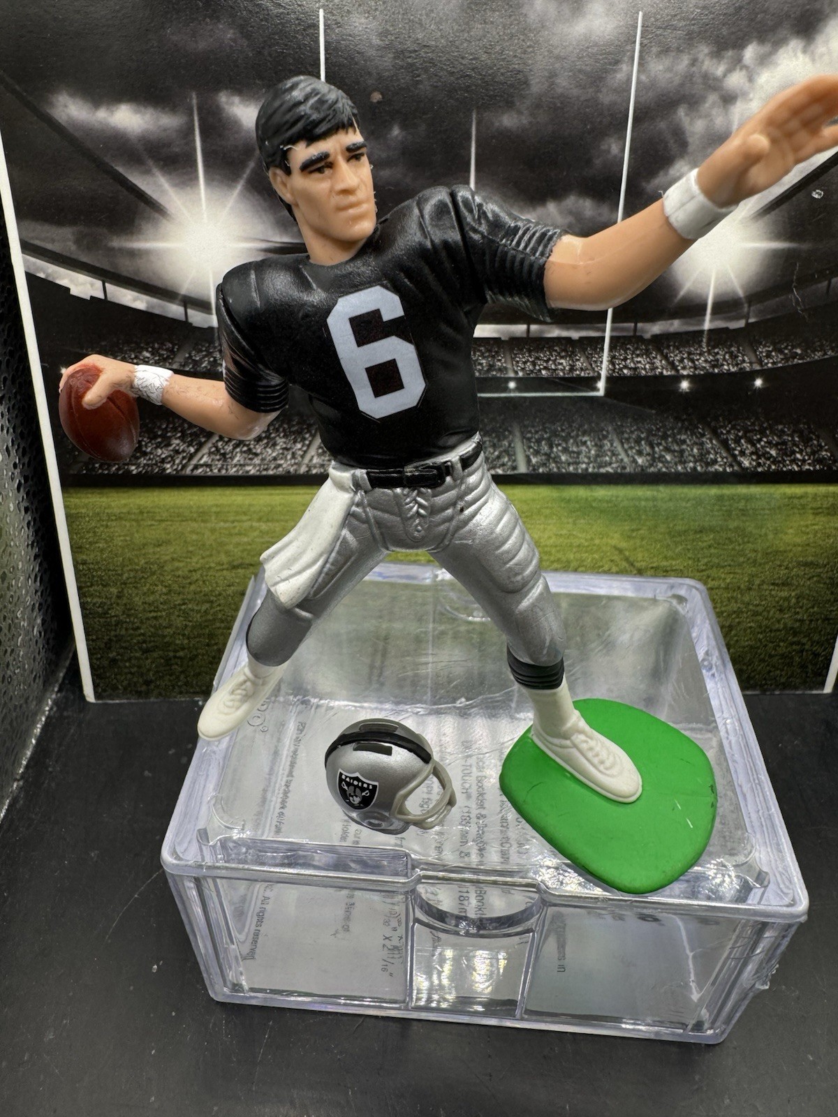 kenner starting lineup custom Marc Wilson Raiders 88