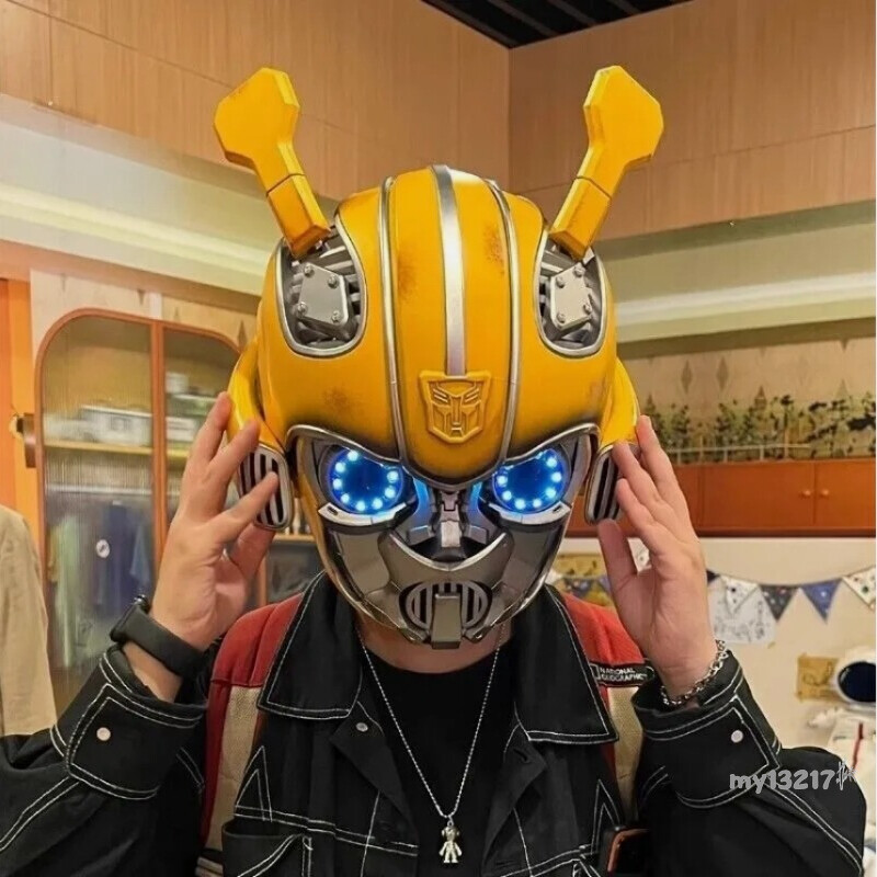 Killerbody Transforms Bumblebee 1:1 Electronic Remote & Voice Controlled Helmet